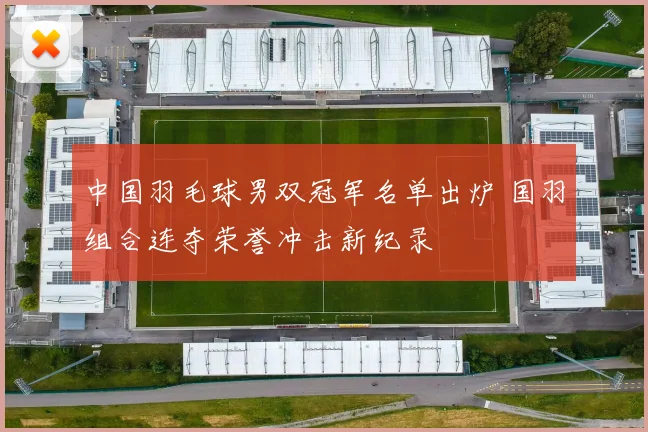 中国羽毛球男双冠军名单出炉 国羽组合连夺荣誉冲击新纪录
